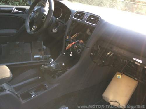 Amaturenbrett alles raus