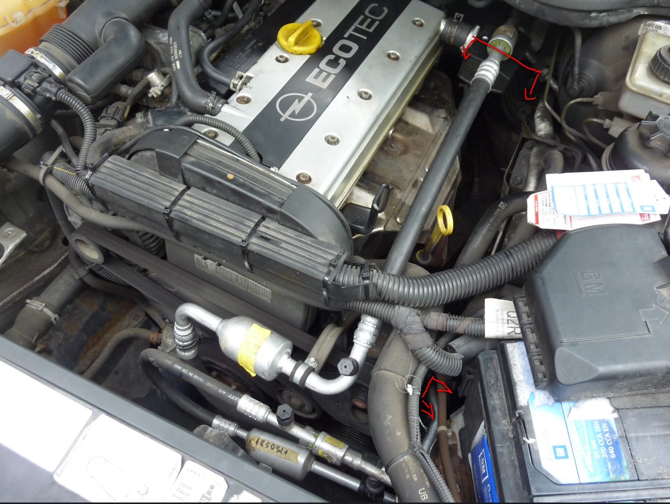 Omega B - Klima-Füllventil, ... hat der FOH etwa recht?