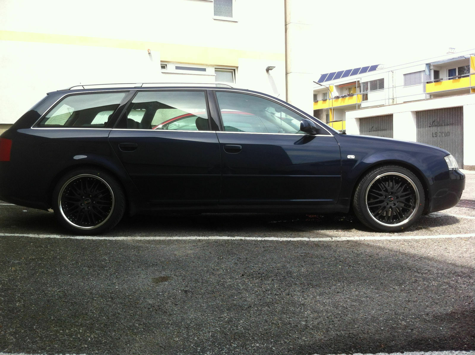 Mein Dicker mit neuen felgen und TIefer