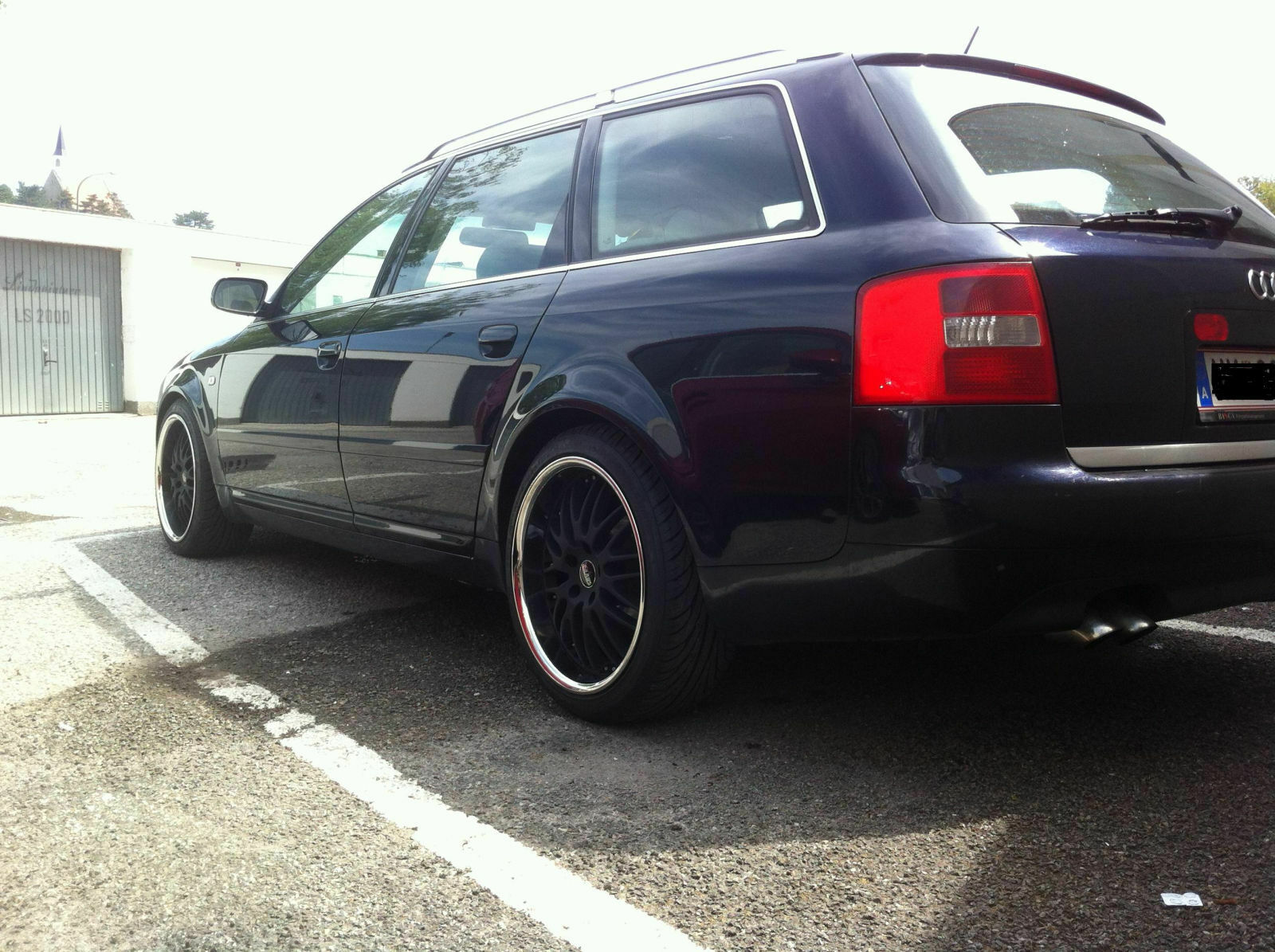 Mein Dicker mit neuen felgen und TIefer