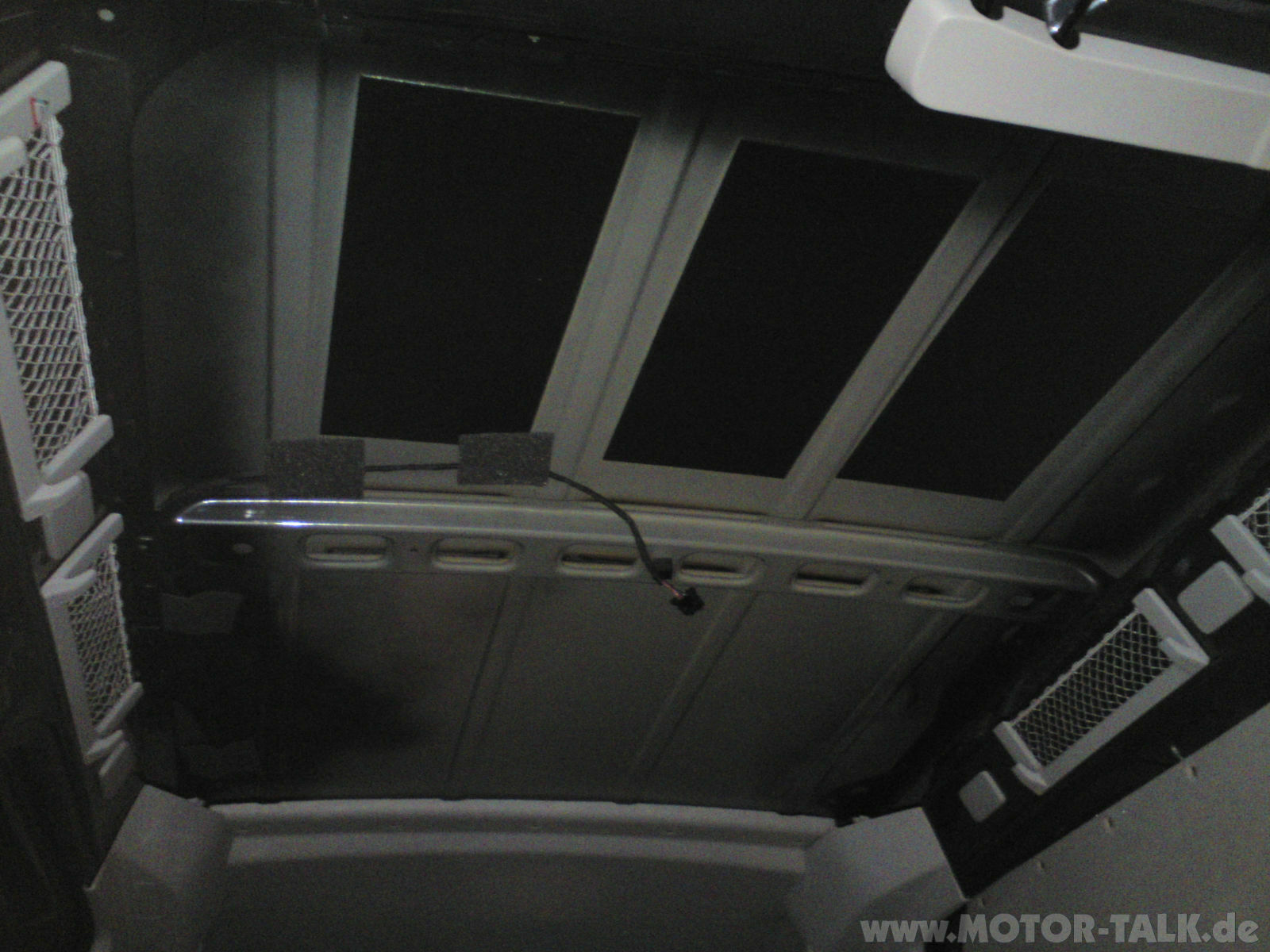 Dämmung in Radkasten und Himmel