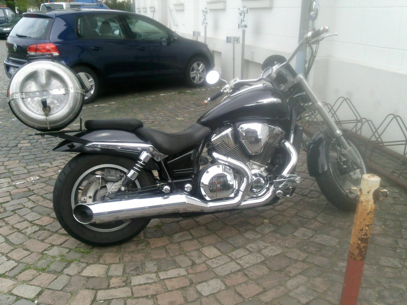 Unauffällige Sissy Bar gesucht