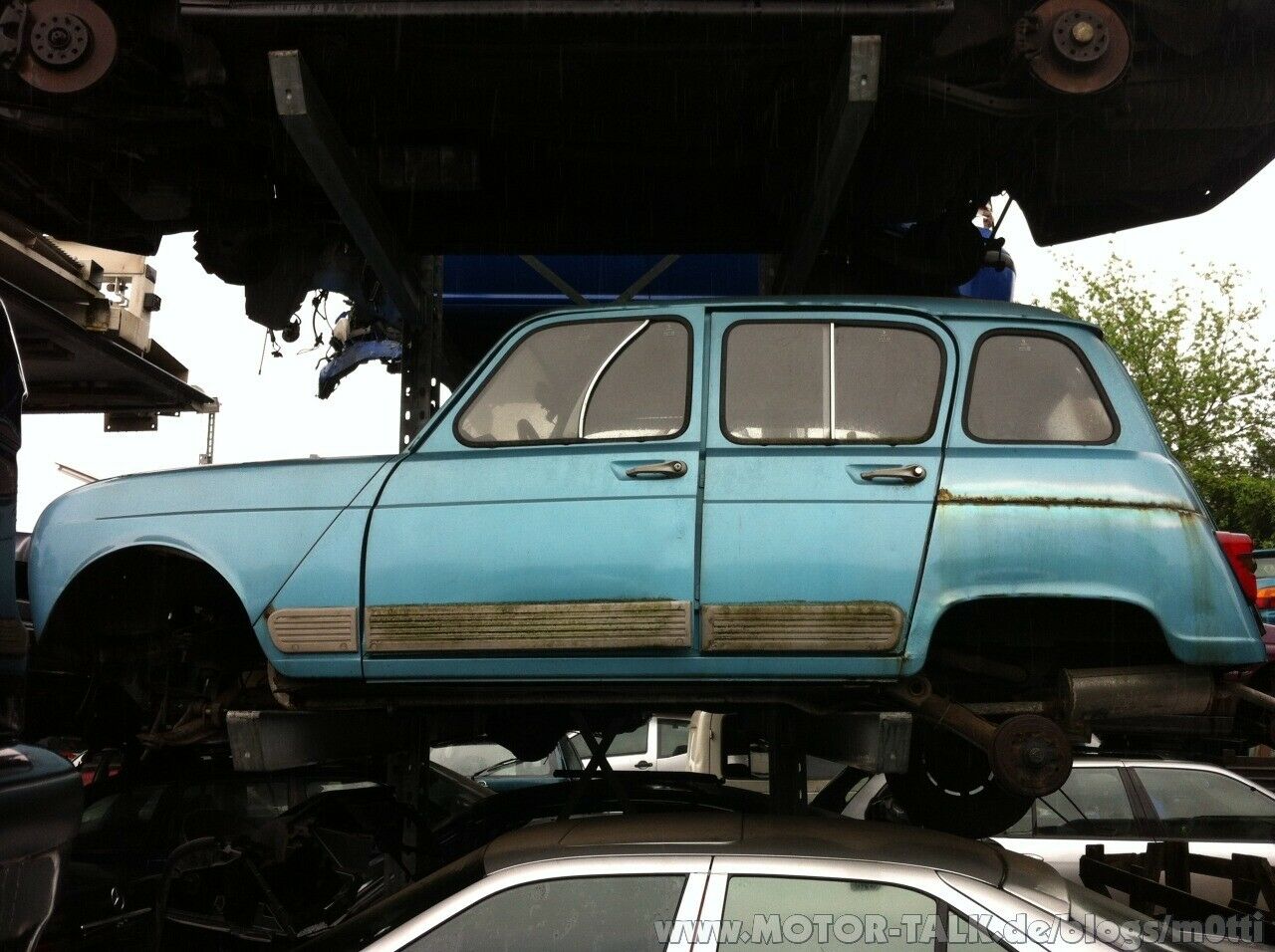 84er Golf GTI Golfspielen im Regen Teil 8