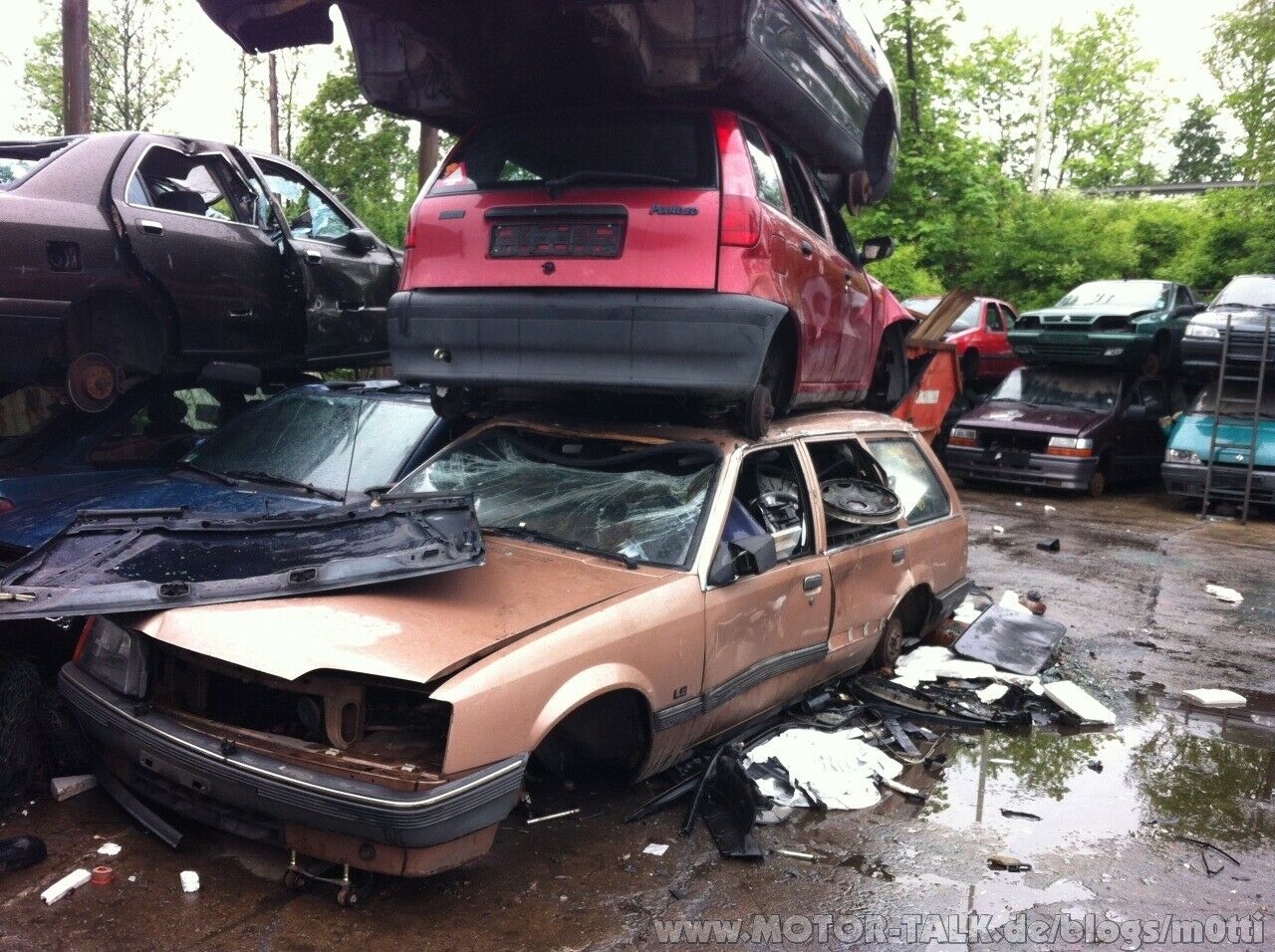 84er Golf GTI Golfspielen im Regen Teil 8
