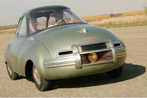 Ein Auto wie ein Alien