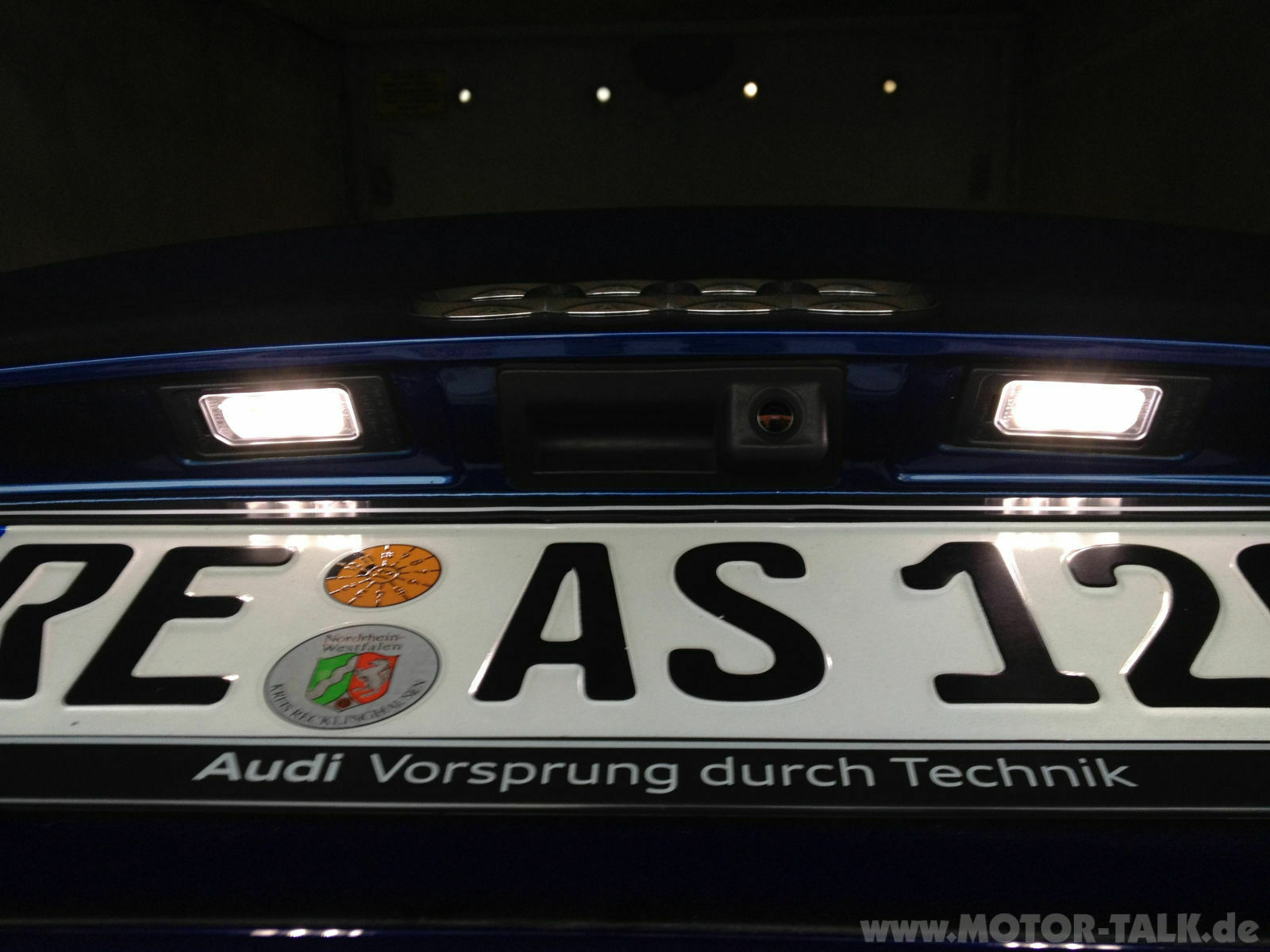 LED Kennzeichen Beleuchtung A5 CABRIO - Facelift-