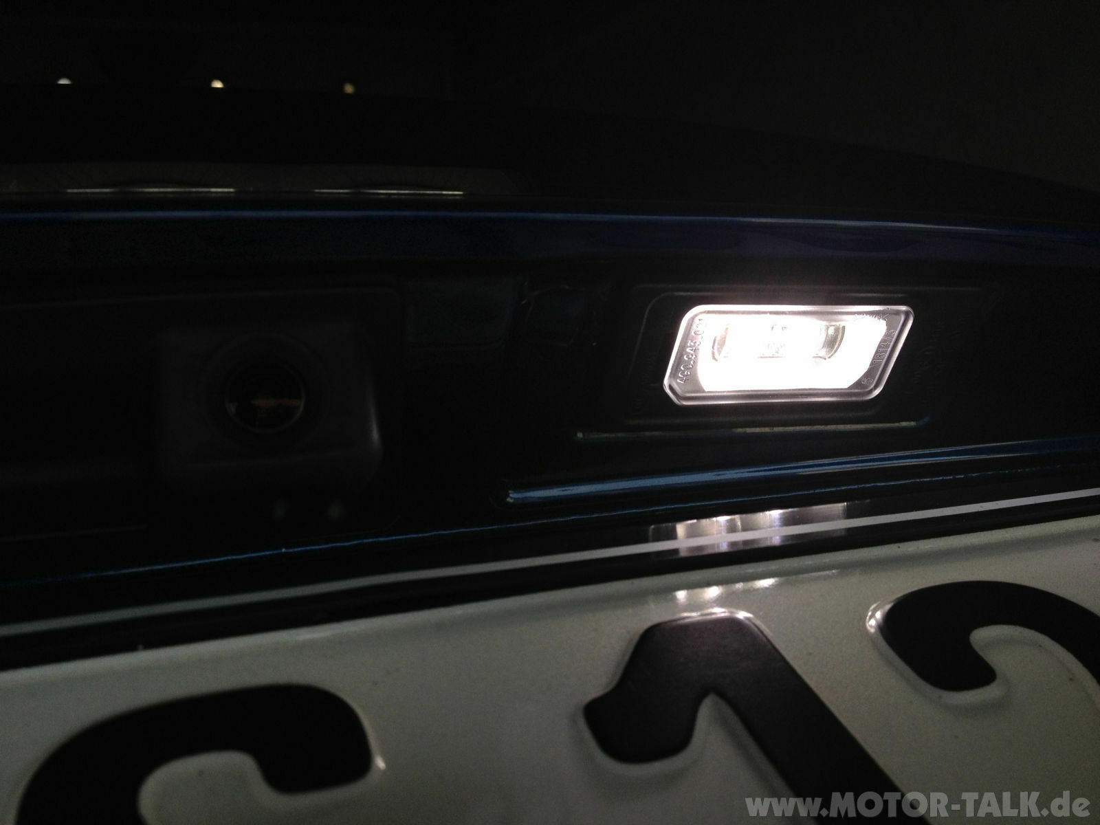 LED Kennzeichen Beleuchtung A5 CABRIO - Facelift-