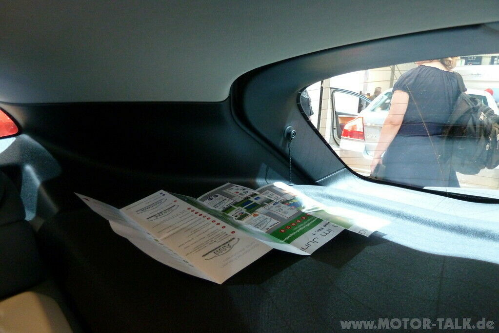 Abmessungen / Kofferraumvolumen V40 II