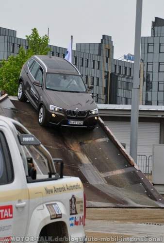 Auf dem Offroadparcours der AMI