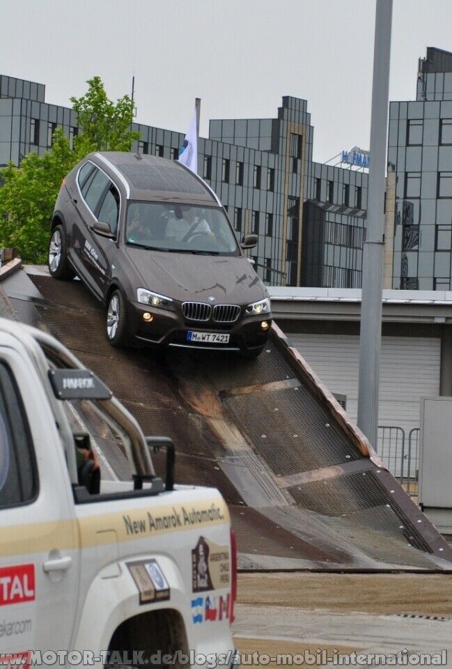 Auf dem Offroadparcours der AMI