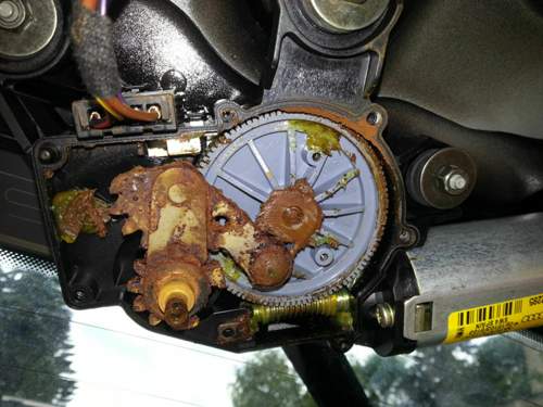 Getriebe Scheibenwischer Heck Audi A6 4F