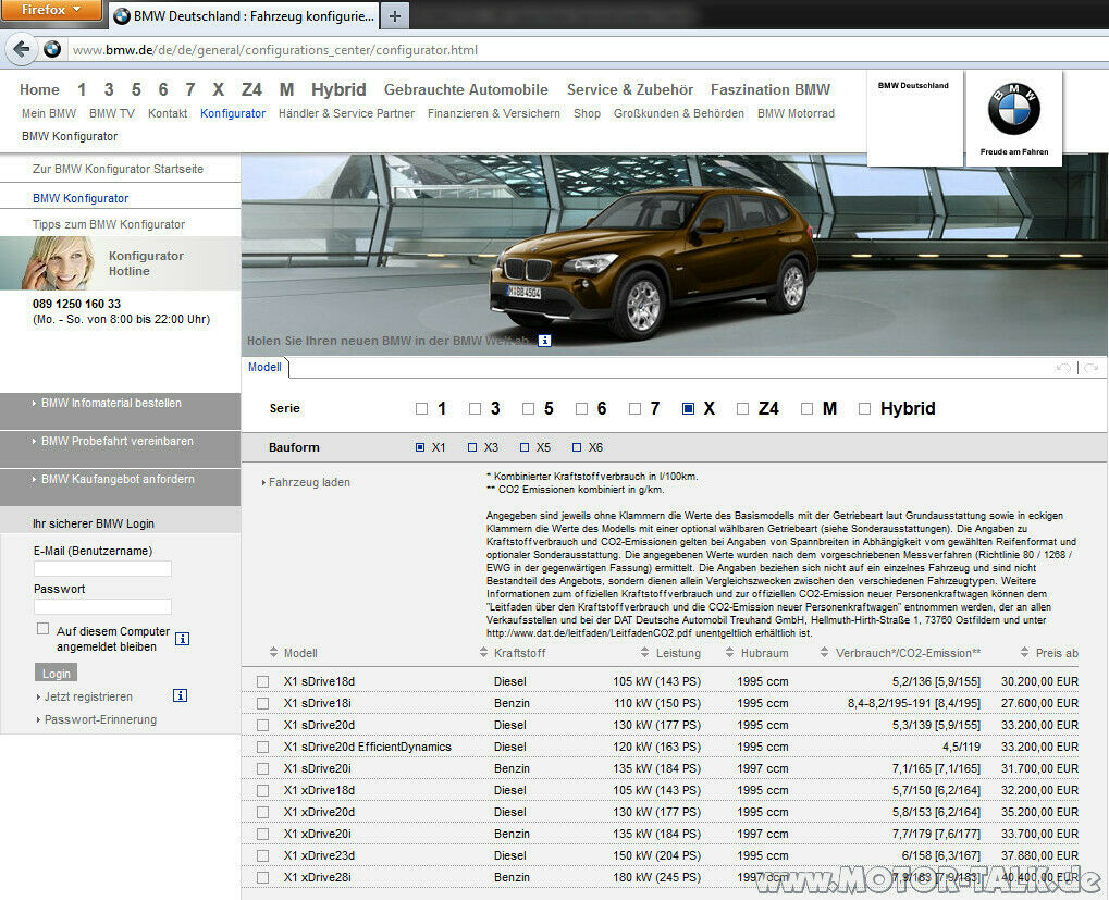 Facelift Herbst 2012