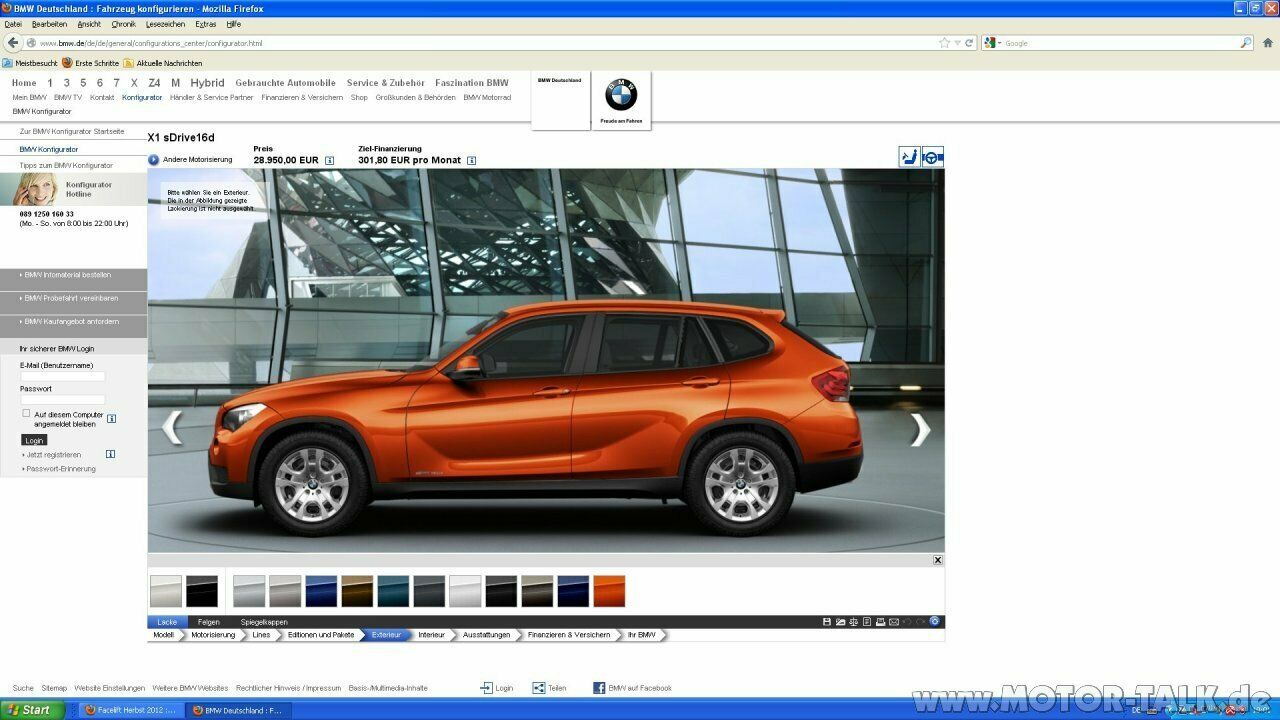 Facelift Herbst 2012