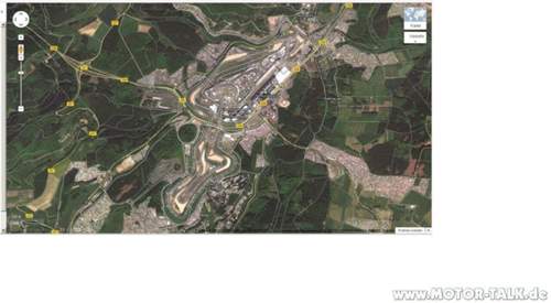 Luftbild aus google earth