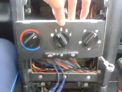 Bedieneinheit selber