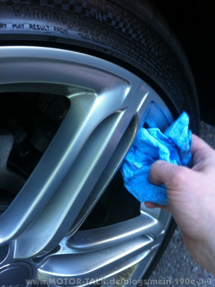 Audi A6 auf RS6-Design Felgen