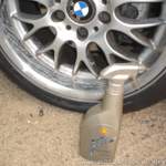 Statt sauber..grauer Schlier und Mist