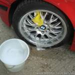 Und einem Schwamm...