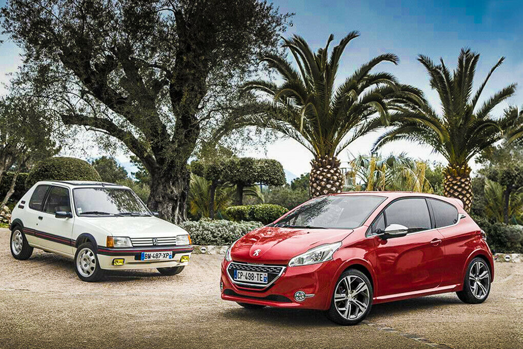 Der neue und der alte Peugeot GTI