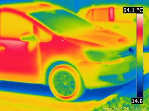 Thermographie Sommer VW Sharan 1