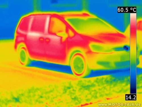 Thermographie Sommer VW Sharan 2
