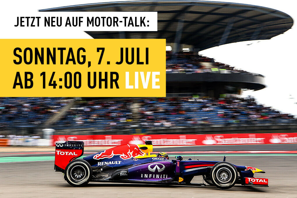 Sebastian Vettel vor der Mercedes-Kurve am Nürburgring