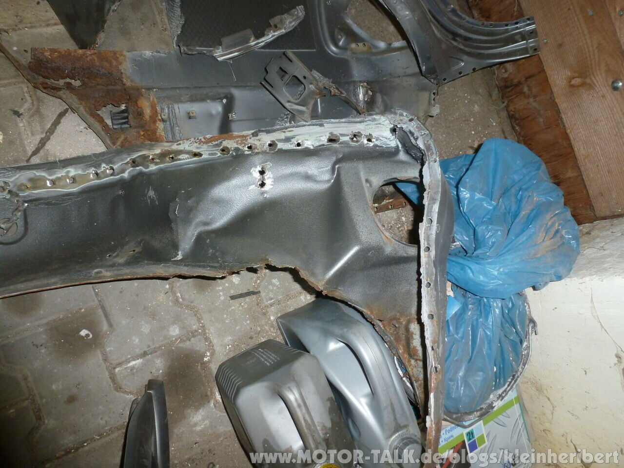 Leise verschwindet der Rost