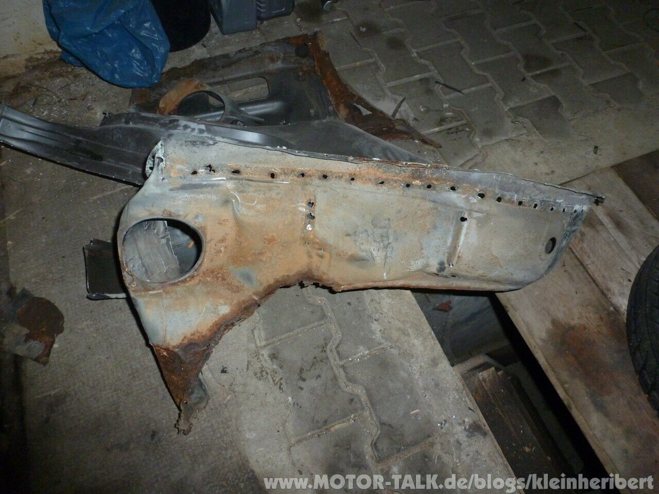 Leise verschwindet der Rost