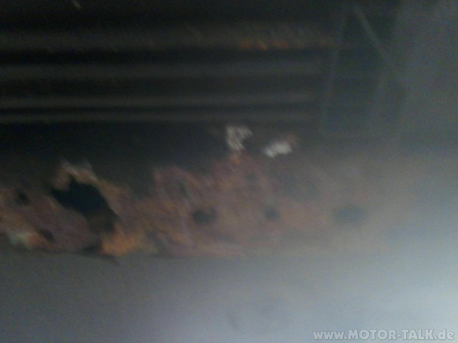 Mazda 6 GH rostet an der Tür