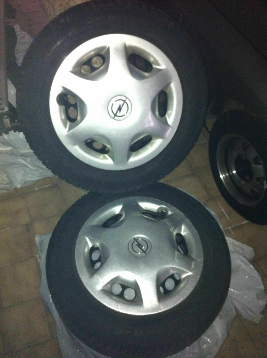 Winterräder : Winterreifen Gummimatten Basis-Dachträger OPEL Corsa D ...