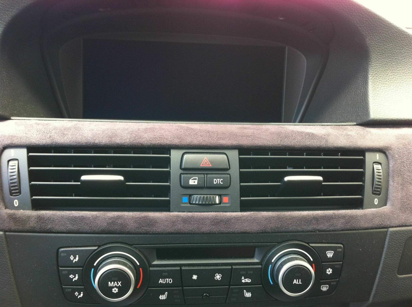 BMW E90 E91 3er 4 Türer ALCANTARA Interieurleisten Set M