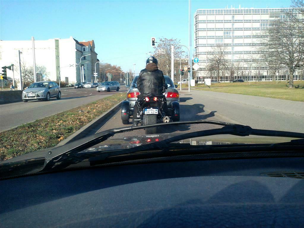 3 Räder, 2 Zylinder, 1 Original