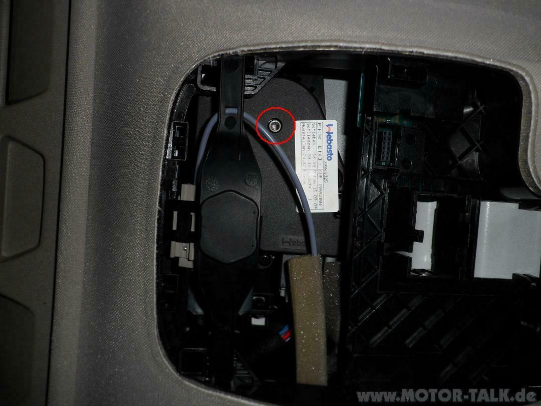 Schiebedach manuell schließen (S60 II)