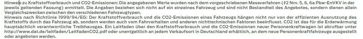 VERBRAUCH 1,6 EcoBoost