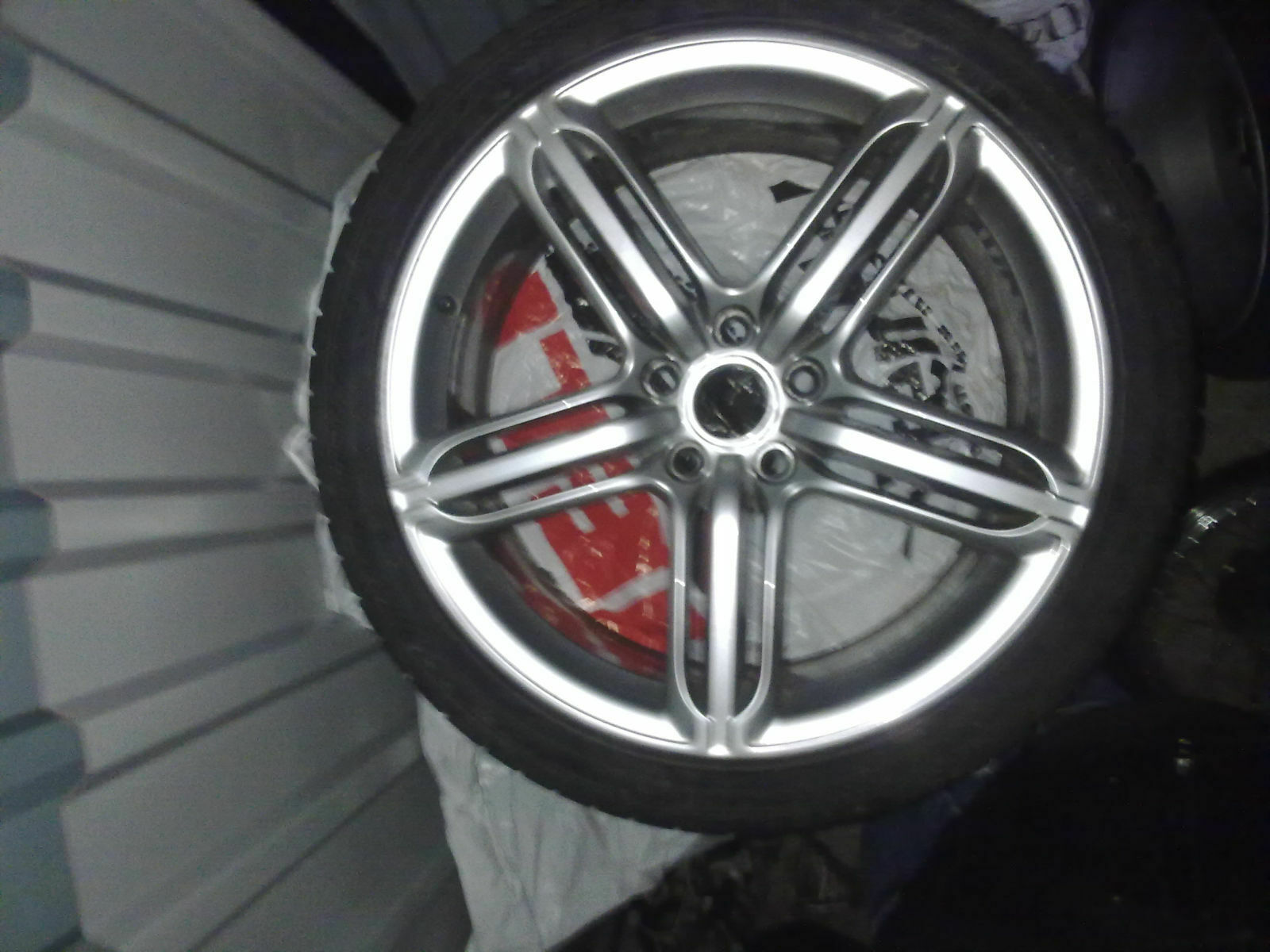 Audi Segment 19Zoll Felge+Reifen a4 a5 a6 8.5jx19 et48 255/35 r19 : Biete