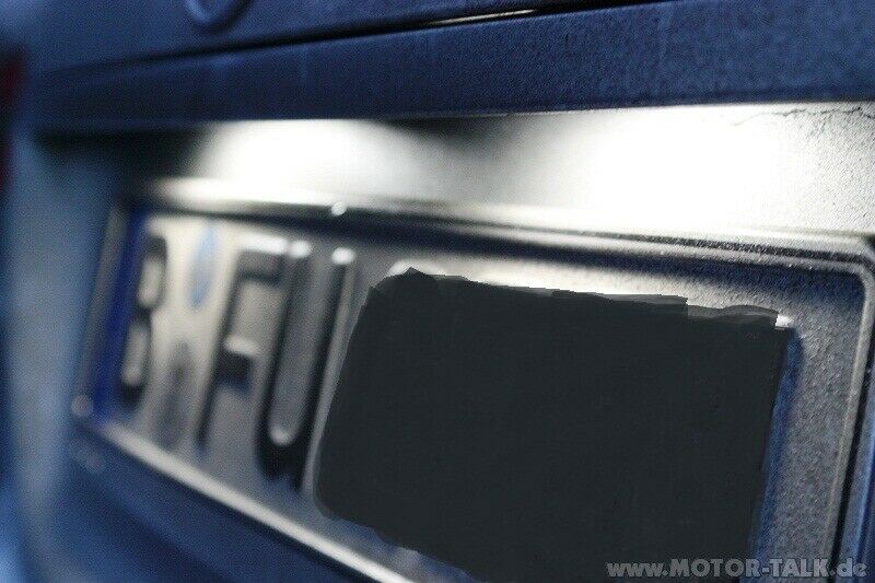 LED Kennzeichenleuchten vom Facelift