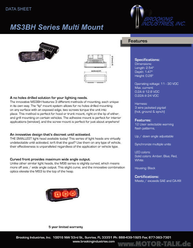 Einbau verdeckte Sondersignalanlage