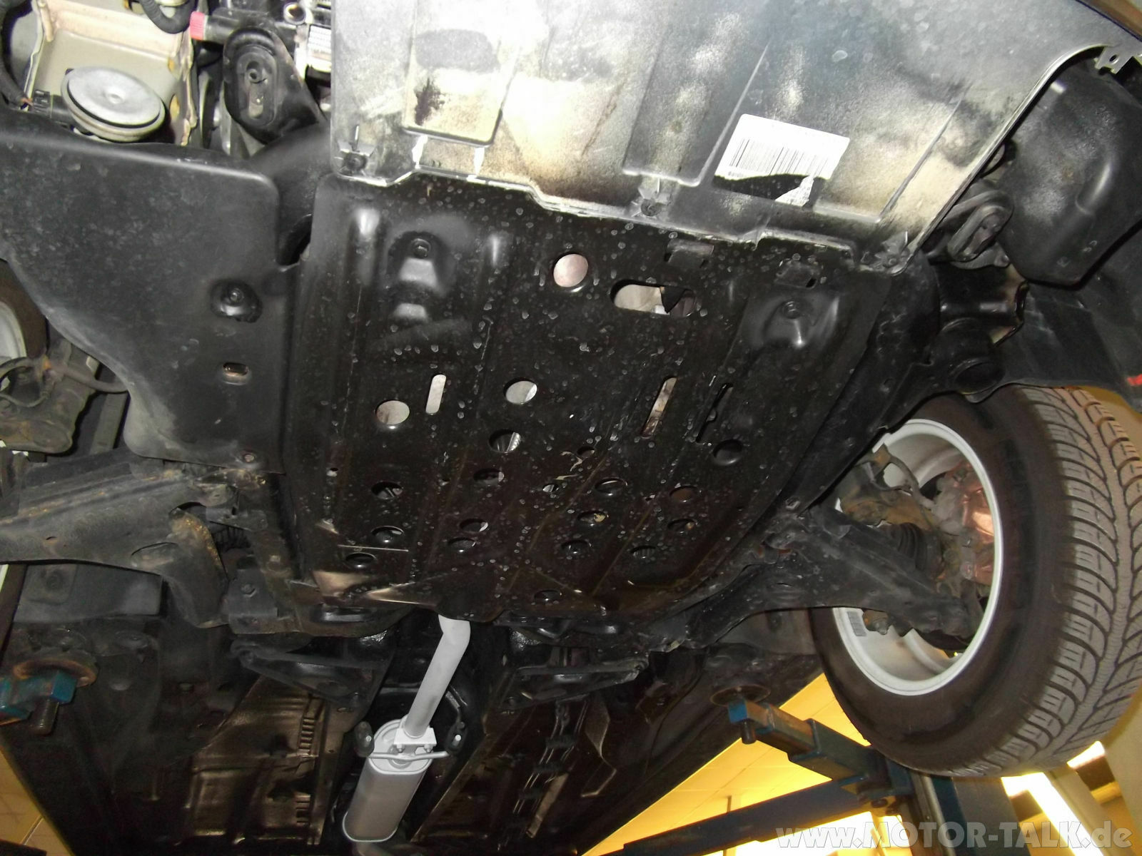 Keine Motorabdeckung unten Astra