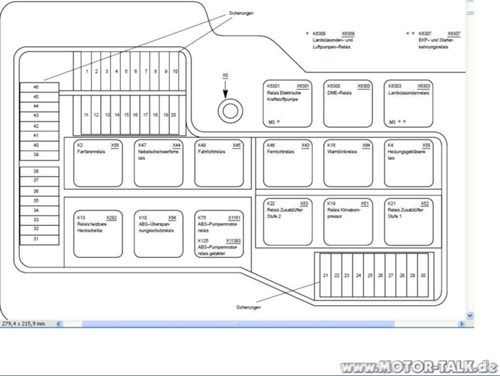 Relais-sicherungskasten