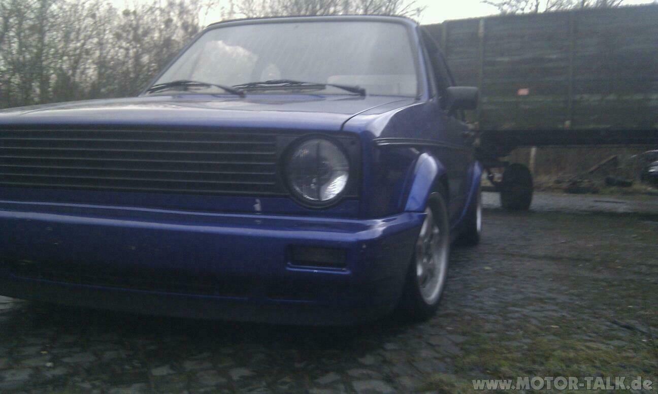 Golf 1 cabrio mit 16v Kr motor