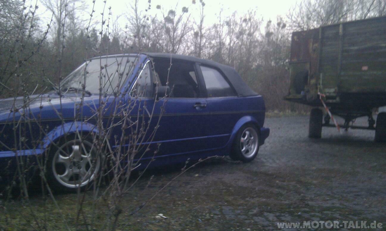 Golf 1 cabrio mit 16v Kr motor