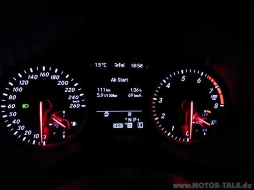 Überland, ohne Start/Stop bei 70-100Km/h