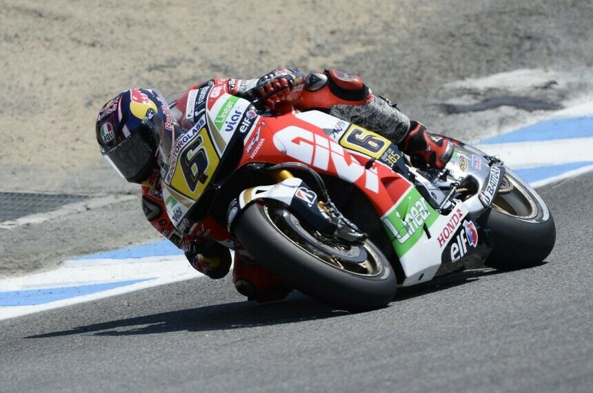 Stefan Bradl auf dem Weg zur Pole in Laguna Seca