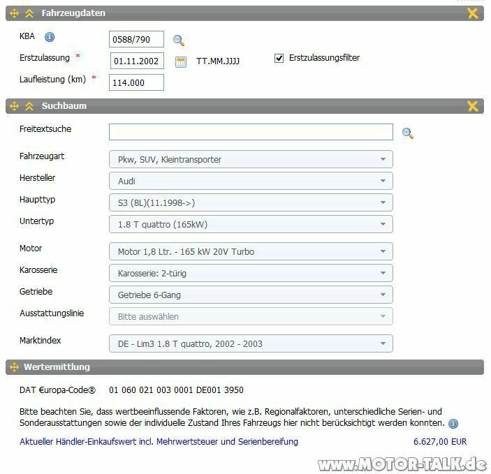 Kurze Kaufberatung Audi S3 8L Facelift