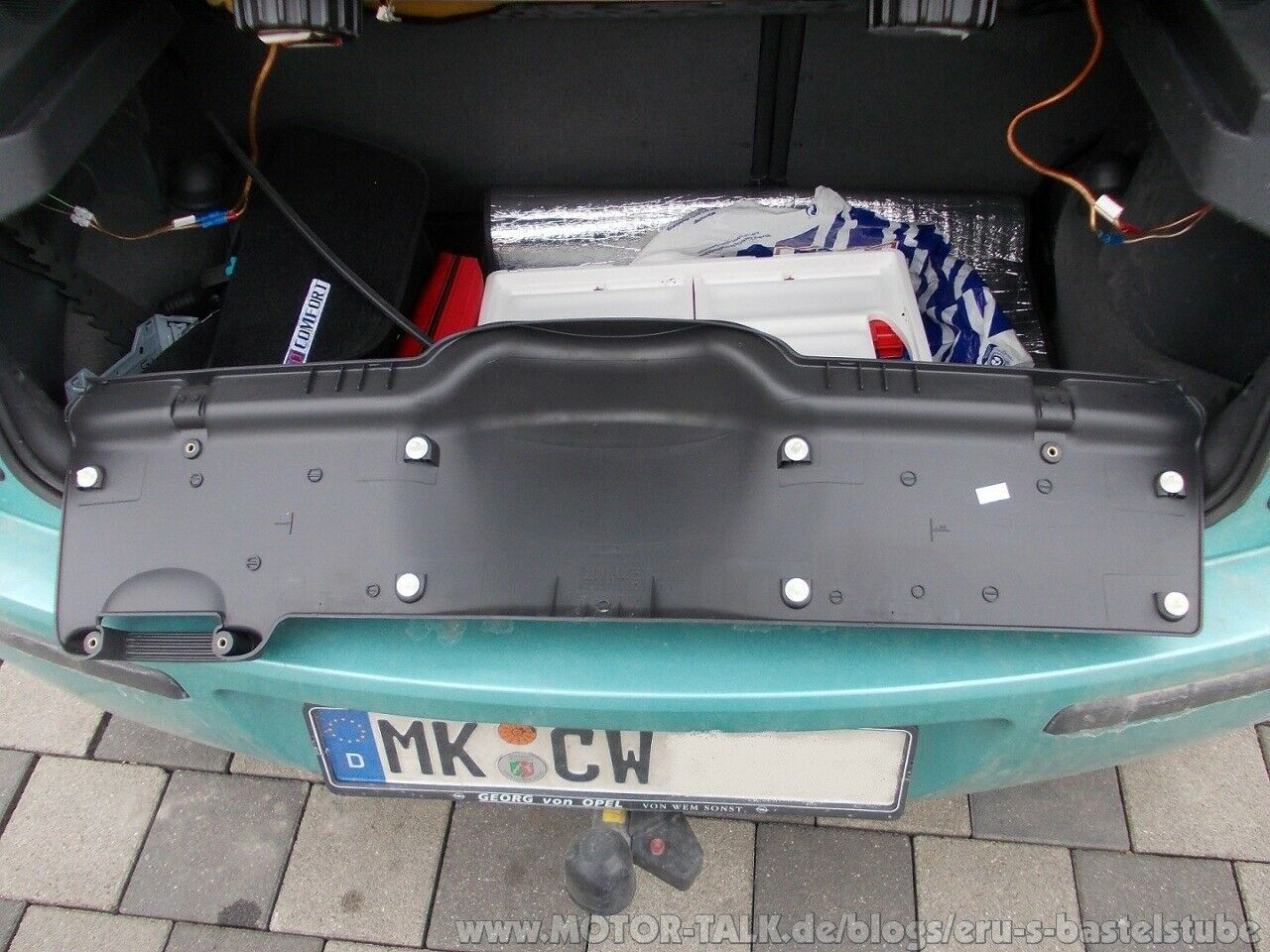 Das bekannte Problem mit dem Heckscheibenwischer beim Corsa C