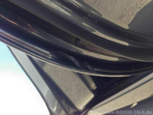 Dichtmasse Tür hinten links