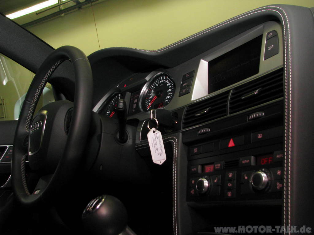 Nachrüstung Audi Exclusive Leder Armaturenbrett im Dicken