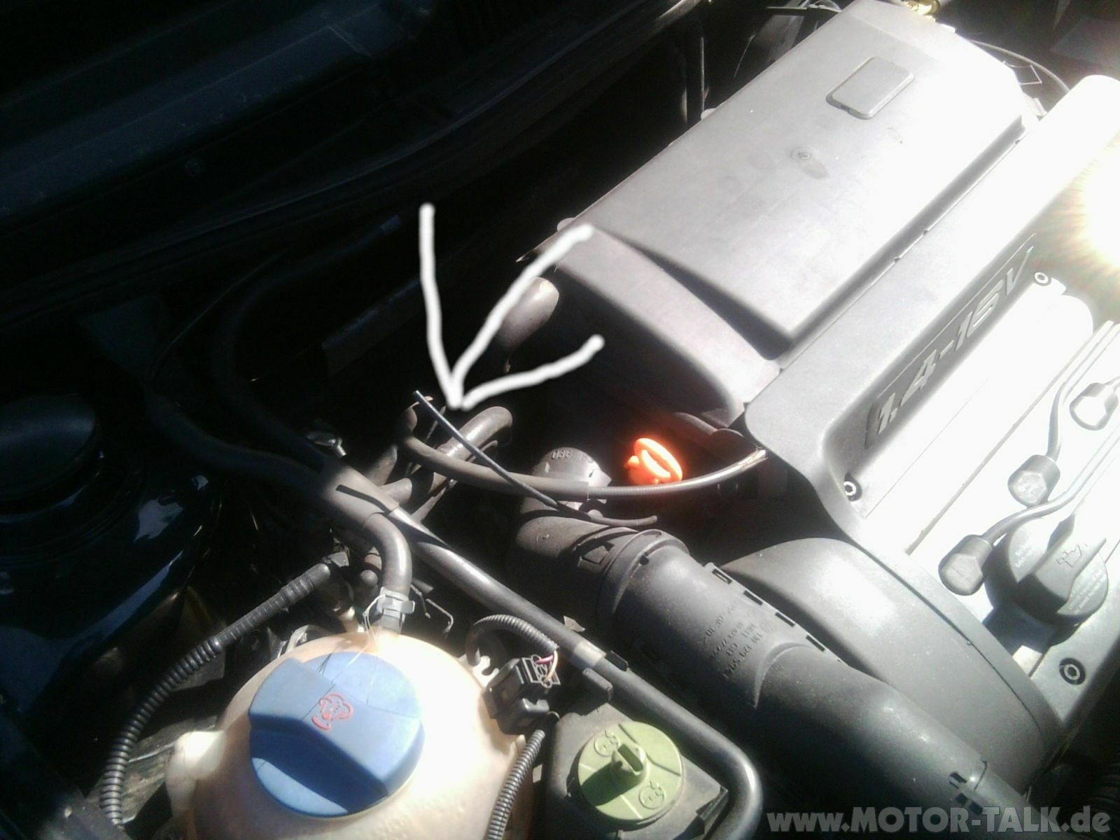 Unterdruckschlauch Golf IV 1,4L 16V