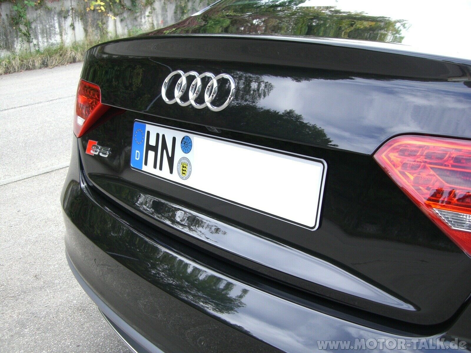 Frage zur Spurenverbreiterung und zur Anbringung des Kennzeichens an das Auto selber für RS5