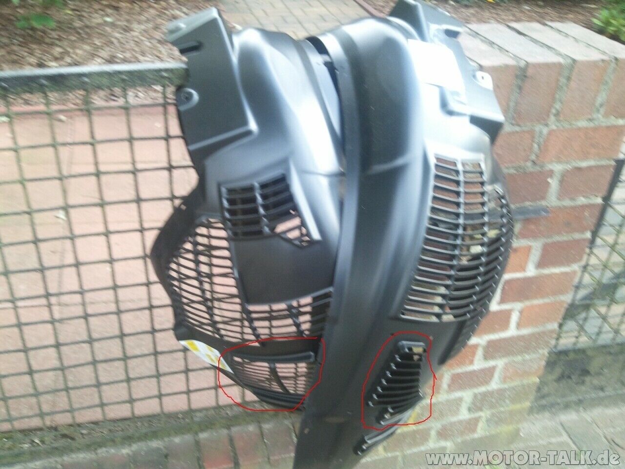 Innenverkleidung Kotflügel vorne